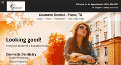 Desktop Screenshot of cosmeticdentistplano.com